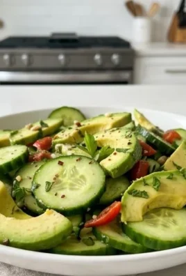 Cucumber Avocado Salad