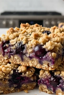 Blueberry Oatmeal Bars