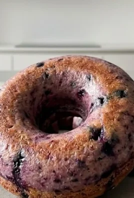 Wild Blueberry Cake Donuts