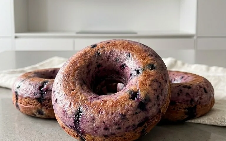 Wild Blueberry Cake Donuts
