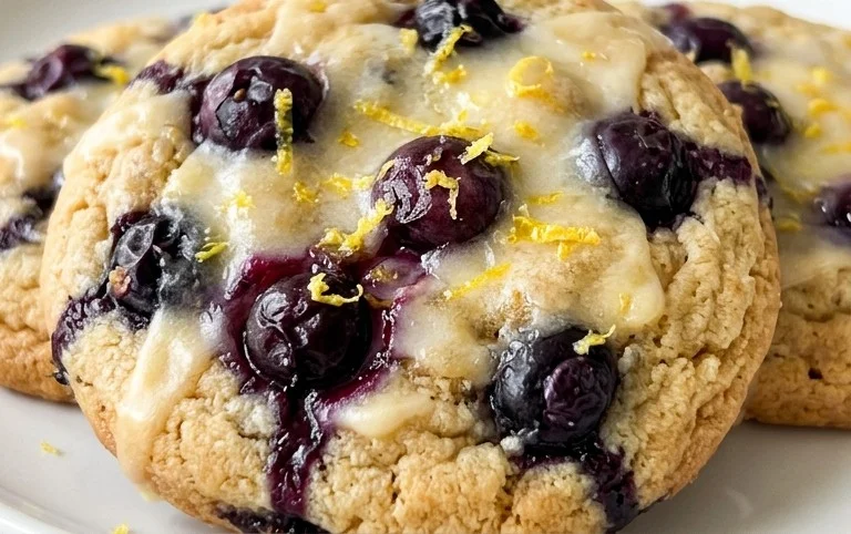 Lemon Blueberry Cookies Recipe