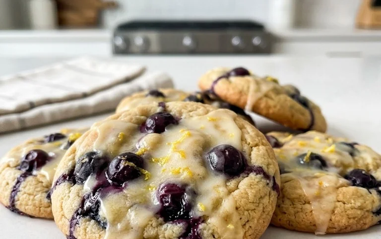 Lemon Blueberry Cookies Recipe