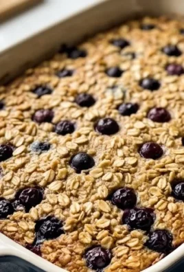 Lemon Blueberry Baked Oats