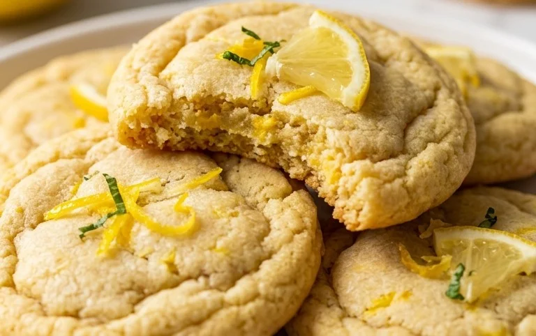 Soft & Chewy Lemon Cookies