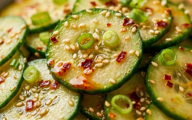 Spicy Asian Cucumber Salad