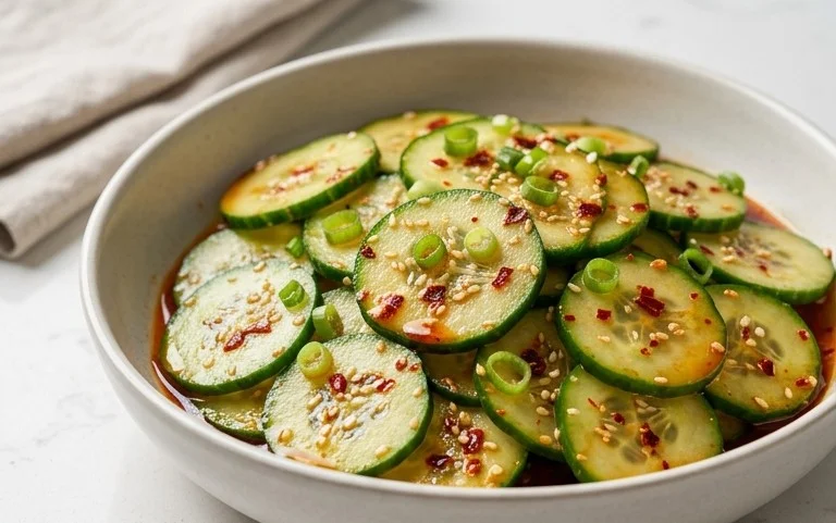 Spicy Asian Cucumber Salad