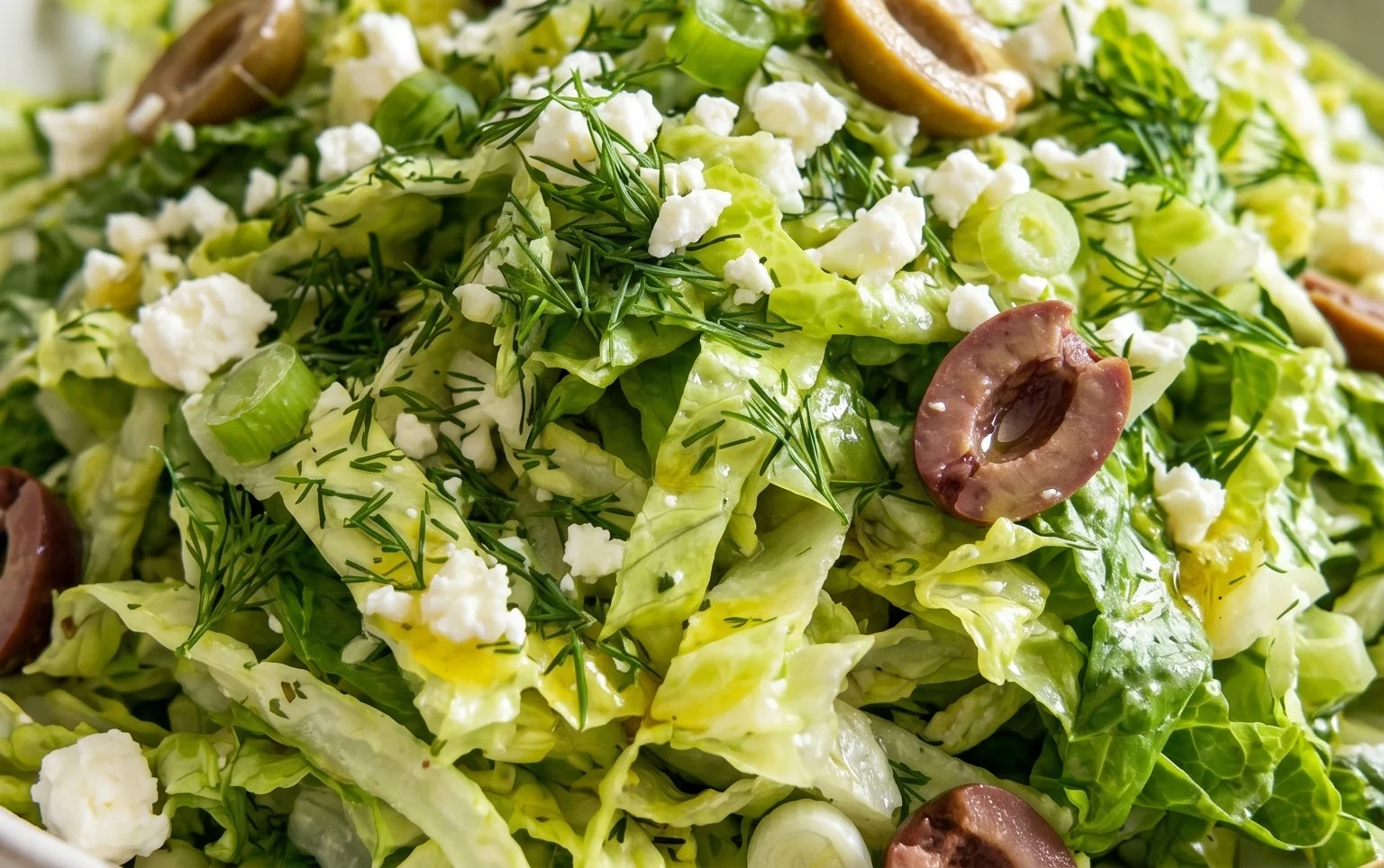Maroulosalata (Greek Lettuce Salad)
