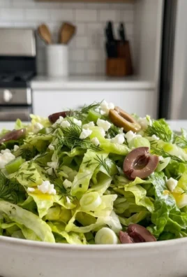 Maroulosalata (Greek Lettuce Salad)