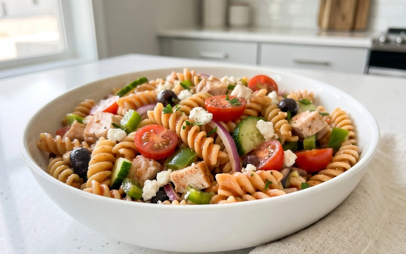 French Dressing Pasta Salad