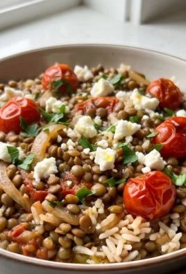 Easy Mediterranean Lentils and Rice
