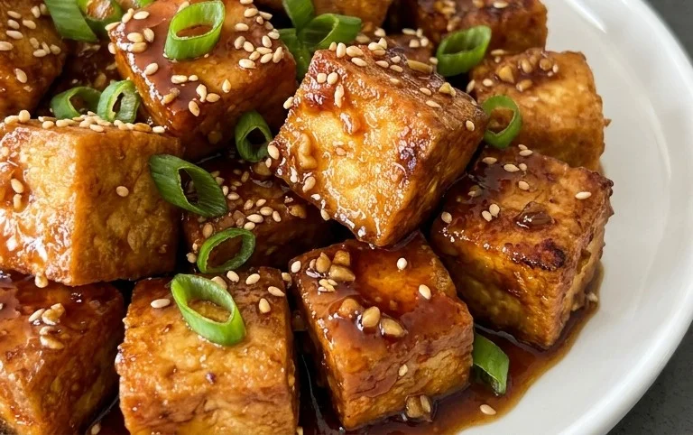 Honey Garlic Tofu