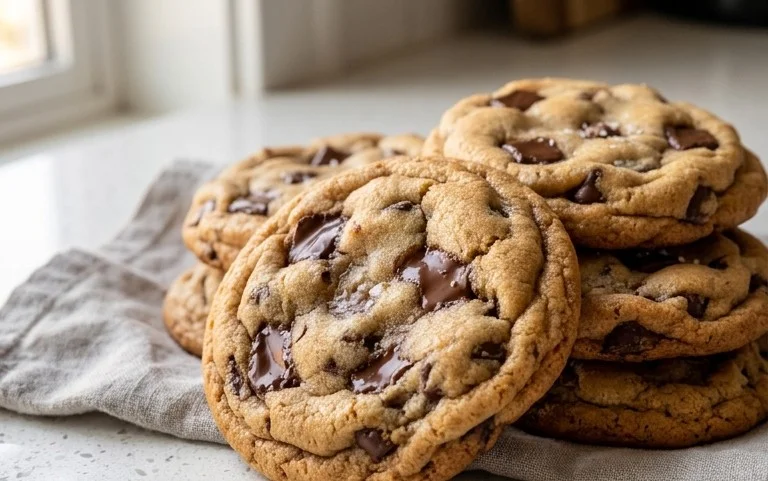 The Best Soft Chocolate Chip Cookies