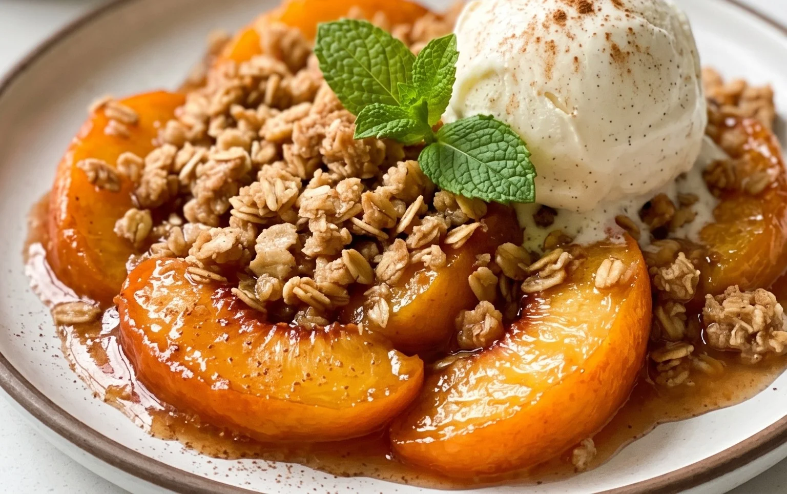 Peach Crisp