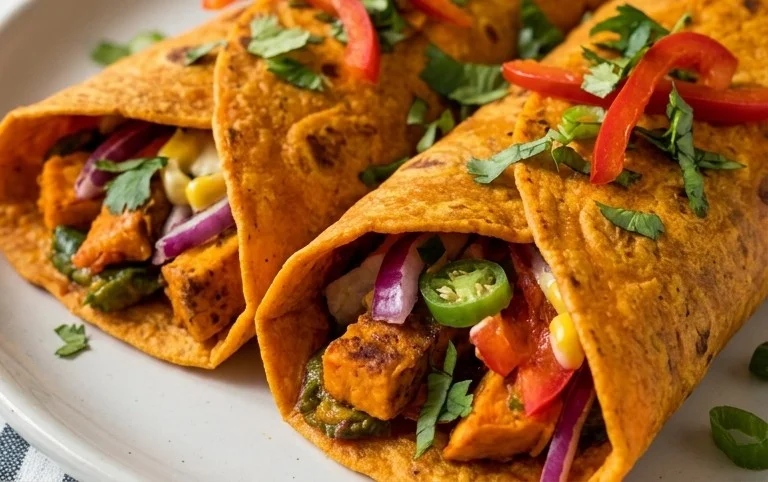 Sweet Potato Tortillas (Gluten-Free Vegan Wraps)