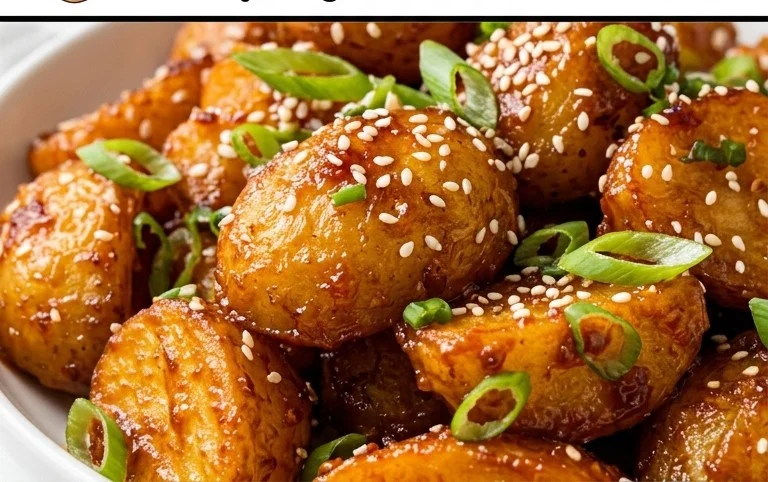 Crispy Honey Chilli Potatoes