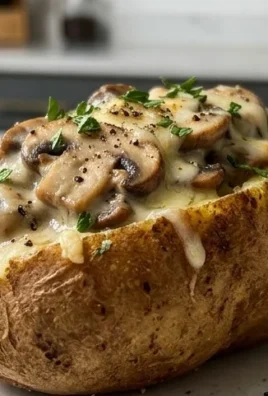 The Ultimate Stuffed Baked Potatoes with Mushrooms