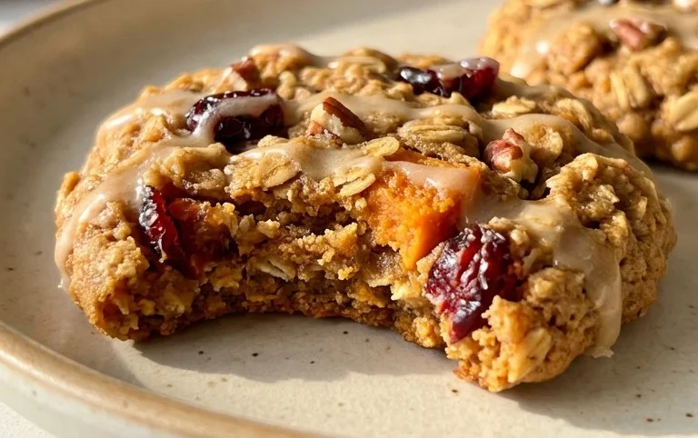 Sweet Potato Oatmeal Cookies