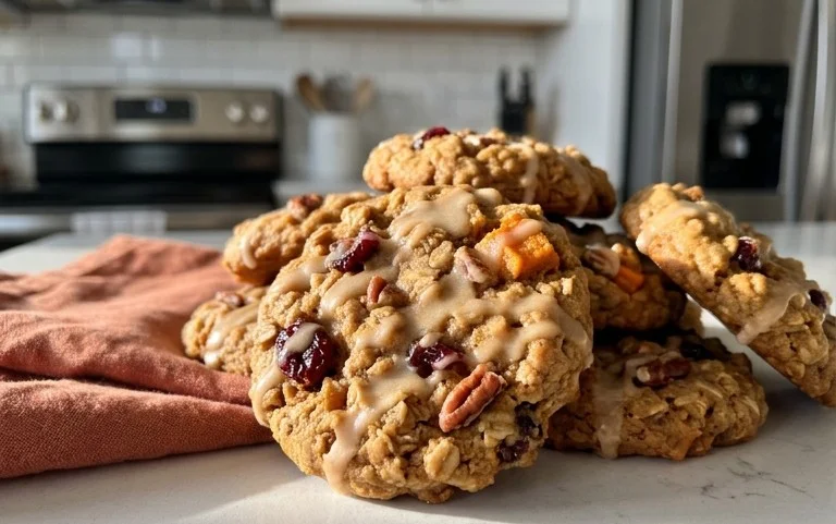 Sweet Potato Oatmeal Cookies