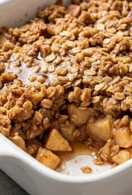 Healthy Breakfast Apple Crum extractble