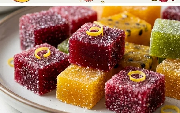Homemade Pâtes de Fruits (no corn syrup)