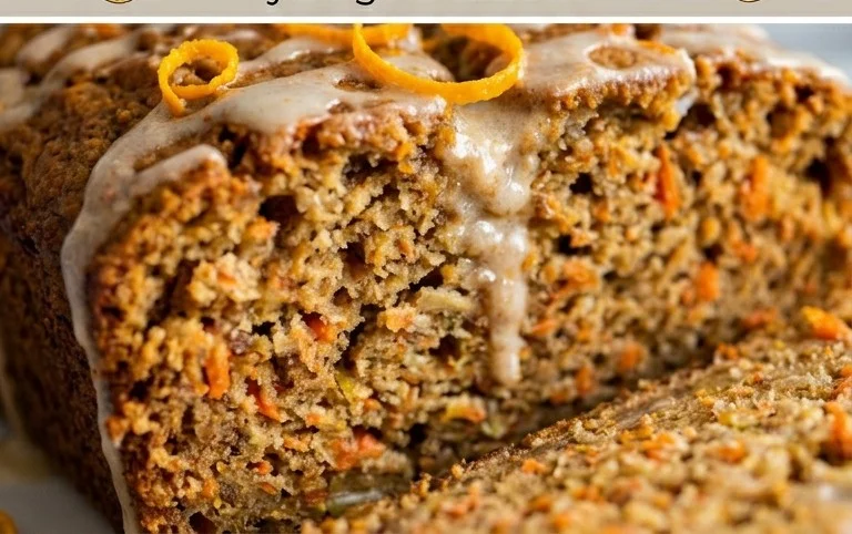 Dairy Free Carrot Cake Banana Bread