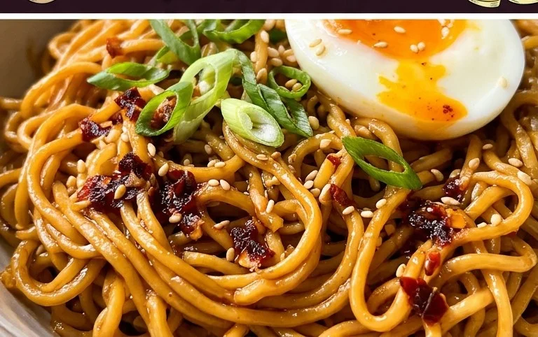 Easy Saucy Ramen Noodles