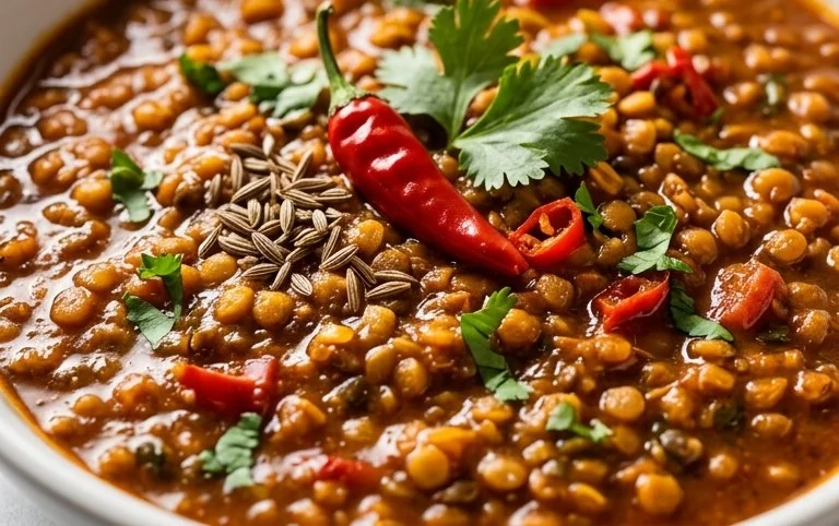 Spicy Red Lentil Curry
