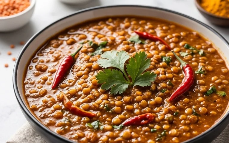 Spicy Red Lentil Curry