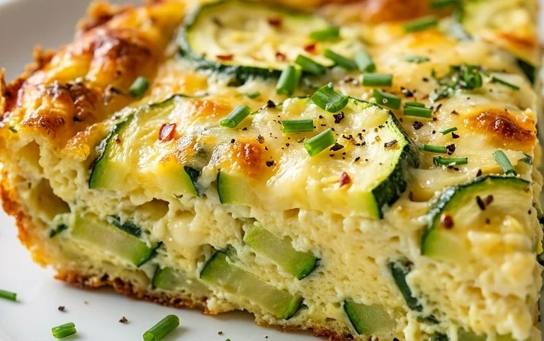 Crustless Zucchini Quiche Recipe