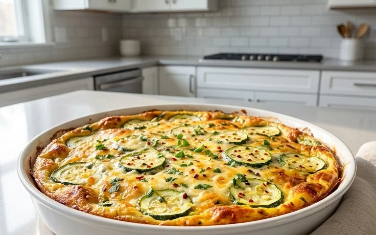 Crustless Zucchini Quiche Recipe