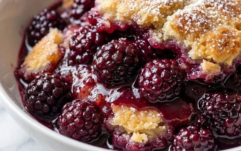 The Pioneer Women's Blackberry Cobbler