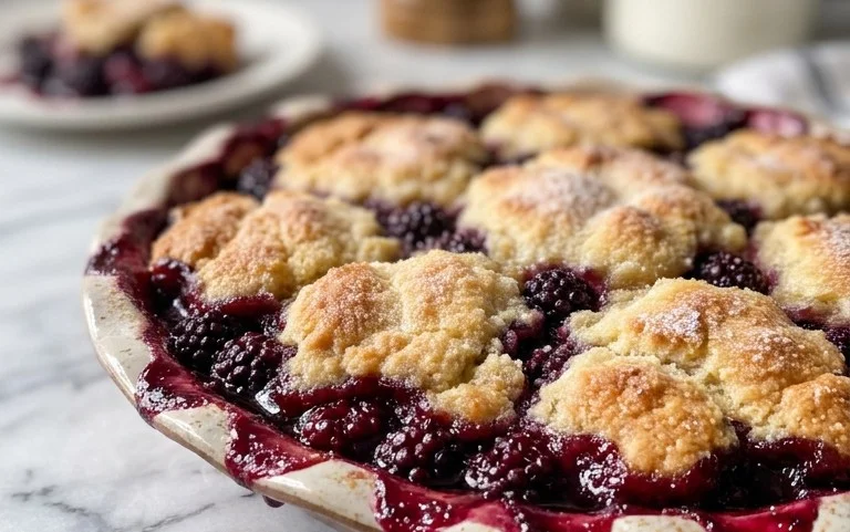 The Pioneer Women's Blackberry Cobbler