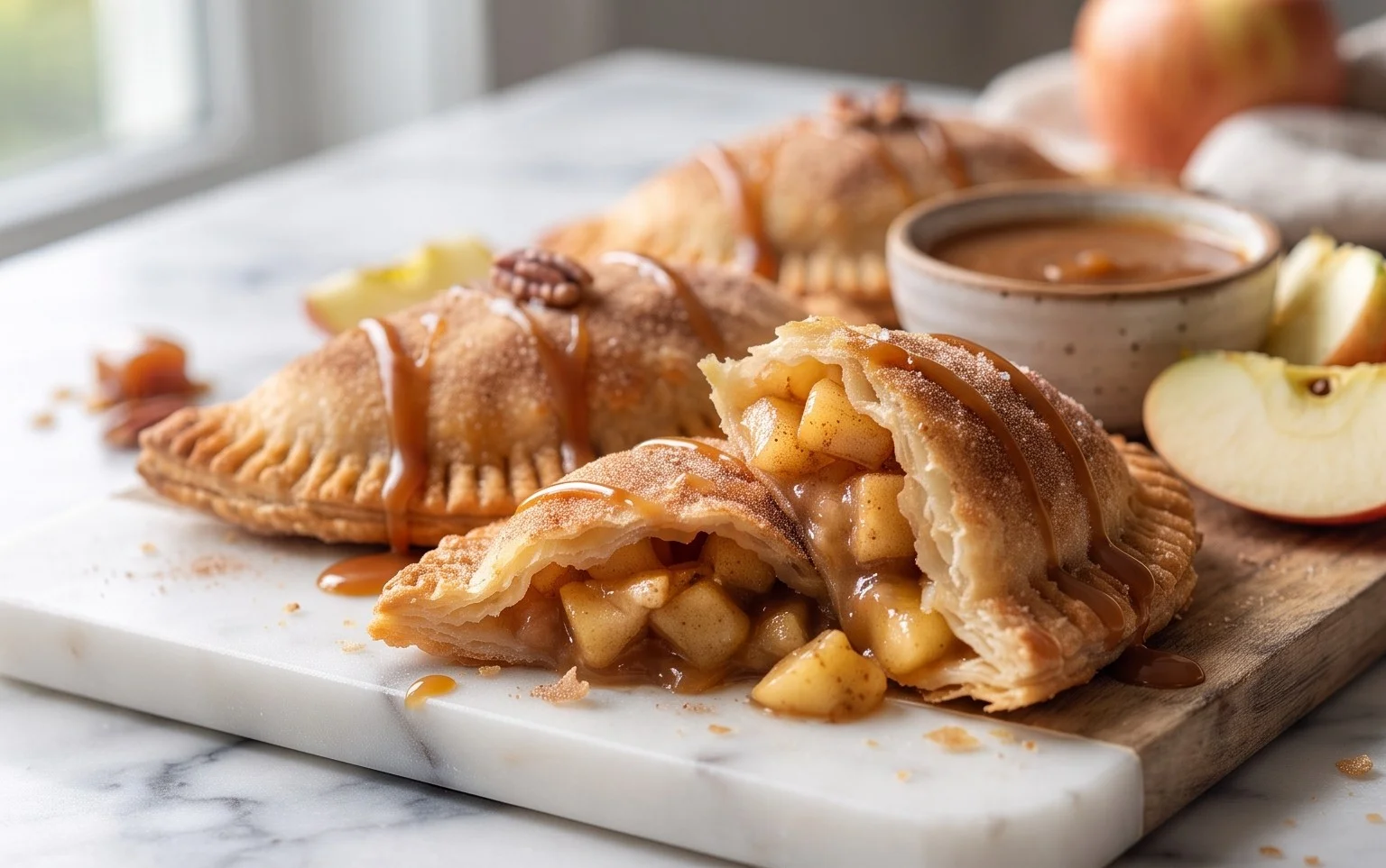 Caramel Apple Empanadas