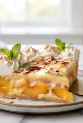 Peaches and Cream Pie