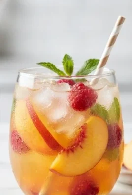 Refreshing Peach Lemonade
