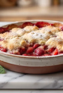 Strawberry Cobbler