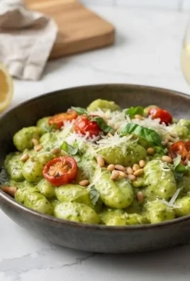 Creamy Pesto Gnocchi