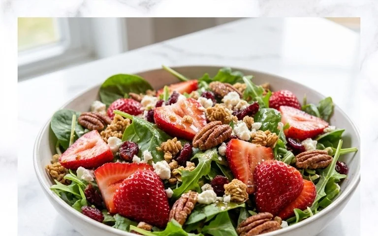 Strawberry Crunch Salad
