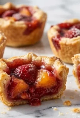 Strawberry Peach Pie Bites