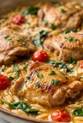 Chicken Orzo (30-Minutes, One-Pan)