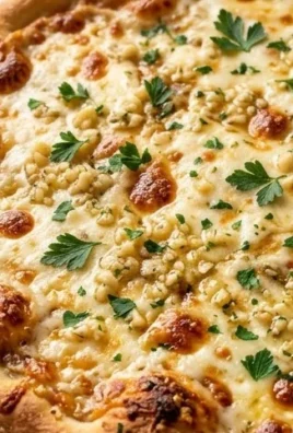 buttery garlic pizza
