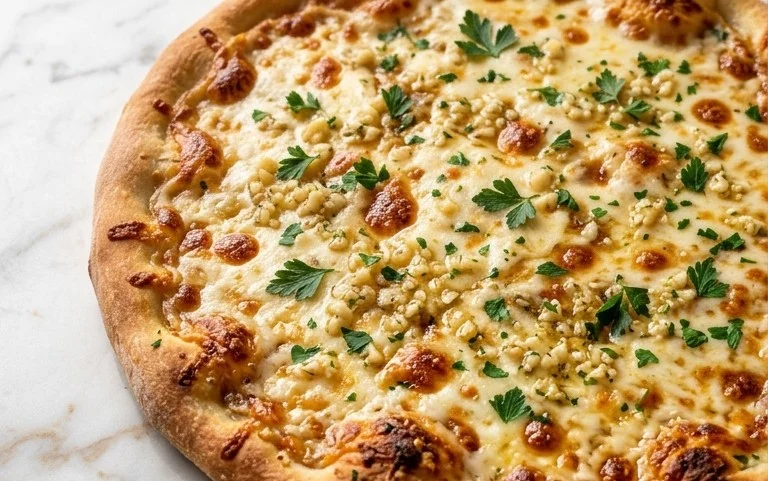 Buttery Garlic Pizza