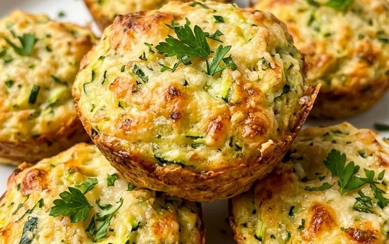 Zucchini Garlic Bites