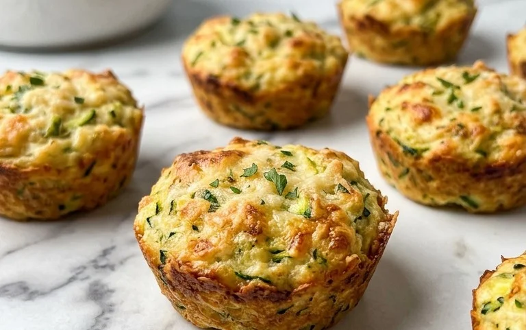Zucchini Garlic Bites