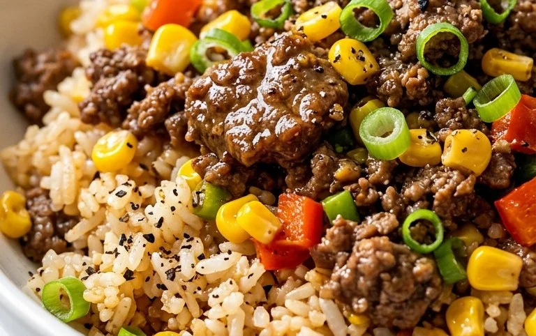 Beef Pepper Rice Bowl is a delicious meal option.