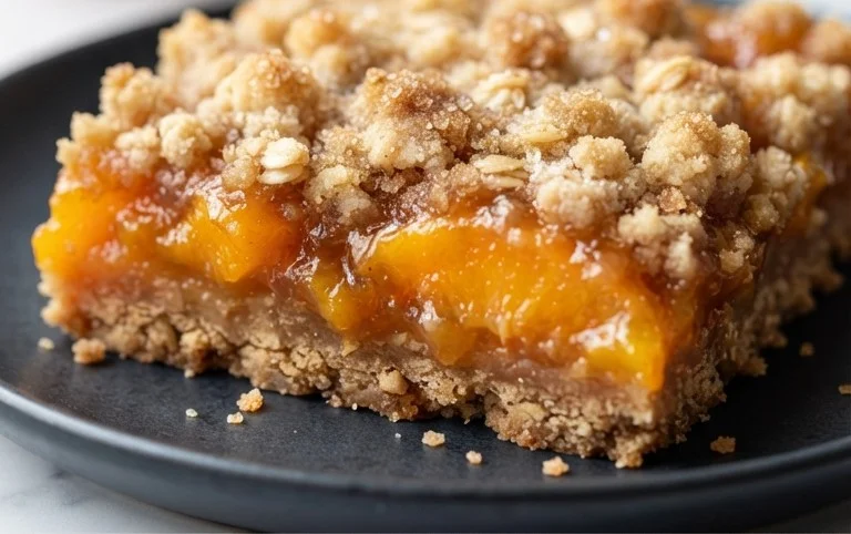 Fresh Peach Crum extractb Bars