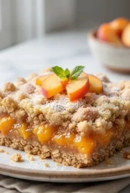 Fresh Peach Crum extractb Bars