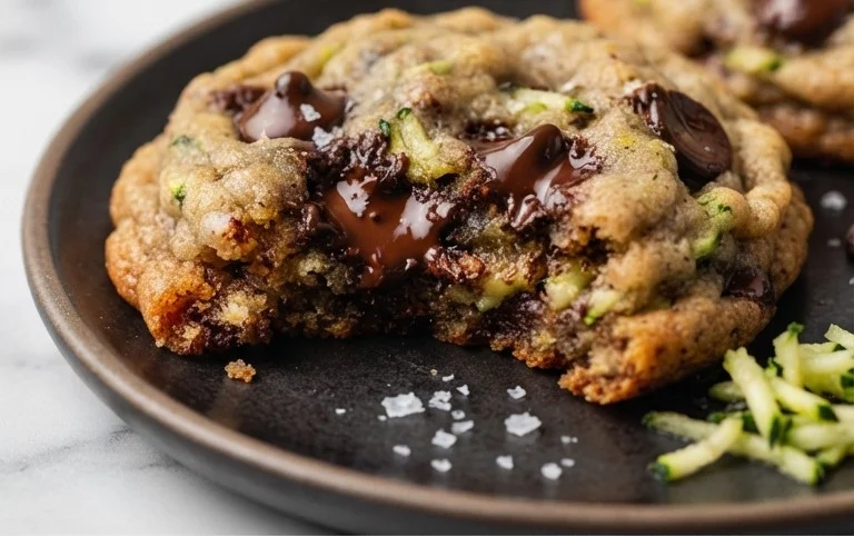 Zucchini Chocolate Chip Cookies