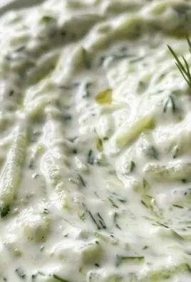 Cucumber Dip with Sour Cream and Dill