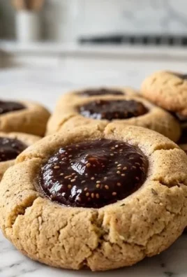 Cardamom Fig Thumbprint Cookies